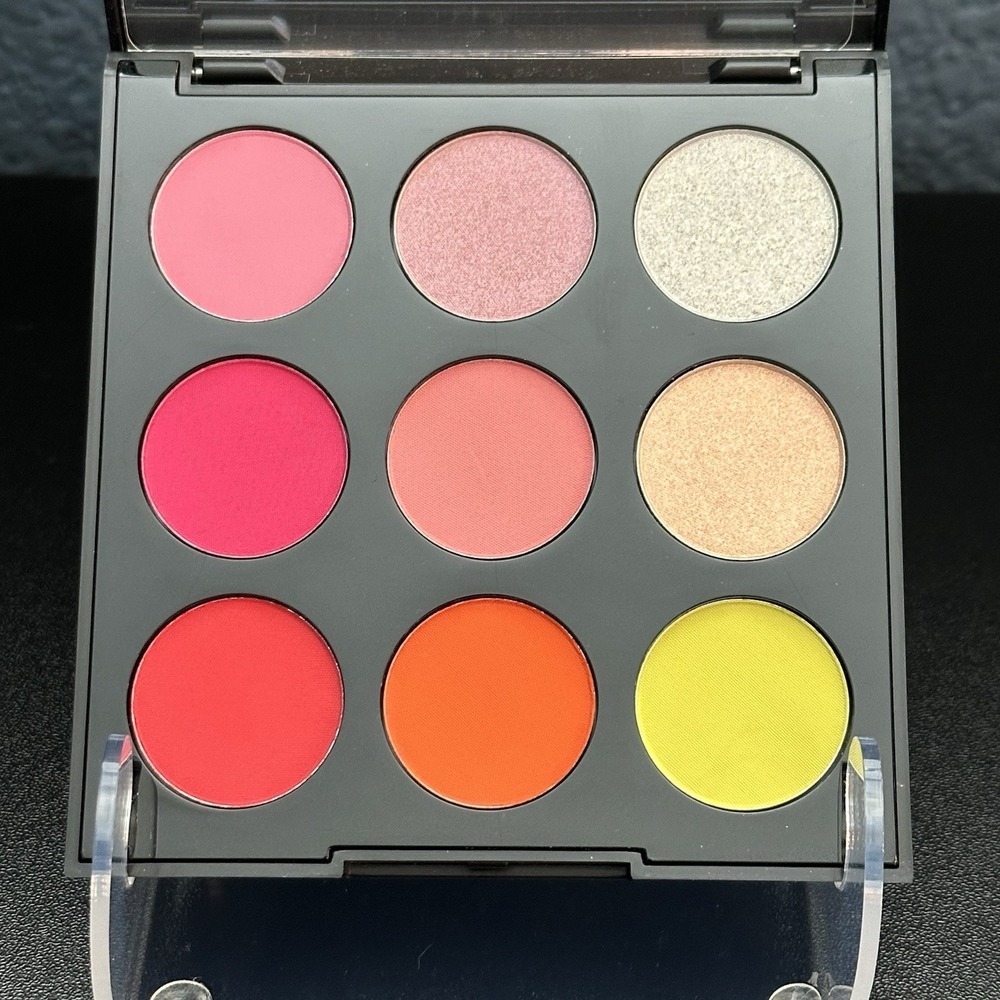 Morphe 9H Hot For Hue Artistry Eyeshadow Palette 9 Shades New Without Box
